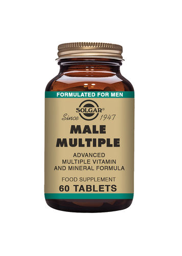 Solgar Male Multiple -  Monivitamiini miehille 120 tabl