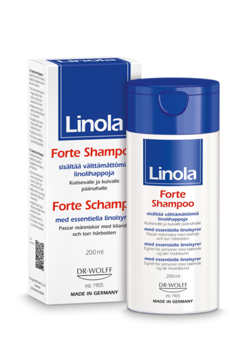 LINOLA Forte rauhoittava shampoo 200ml