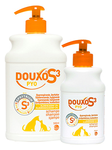 DOUXO S3 Pyo Shampoo koirille ja kissoille 200ml