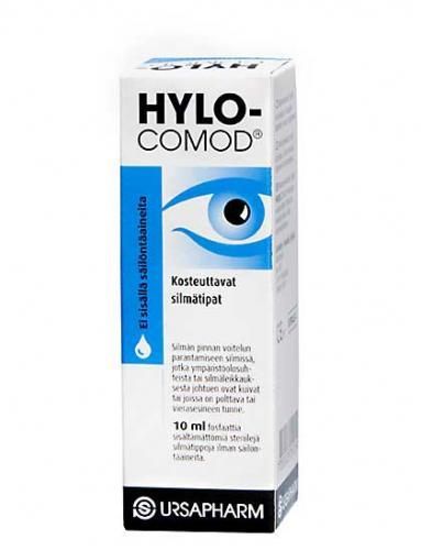 HYLO-COMOD Kosteuttavat Silmätipat 10ml