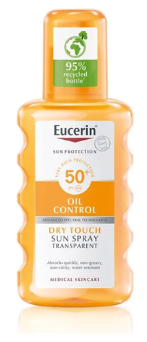 EUCERIN Sun Spray Oil Control Transparent SPF50+