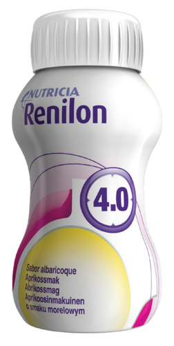 RENILON 4.0 Ravintovalmiste aprikoosi 4x125ml