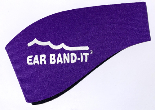 EAR BAND-IT Uimarin korvapanta lila, eri kokoja