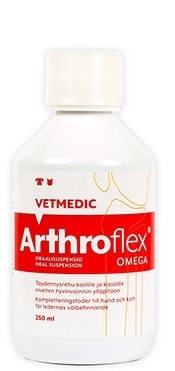 Arthroflex Omega oraalisuspensio 250 ml ja 500 ml