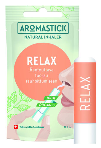 Aromastick Relax -tuoksupuikko0,8 ml