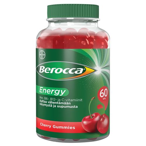 Berocca Energy Gummies 60kpl